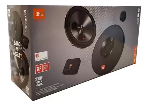 Kit 2 Vias Jbl Club 602c Para Portas 6 Pol 140w Rms Parcelamento Sem