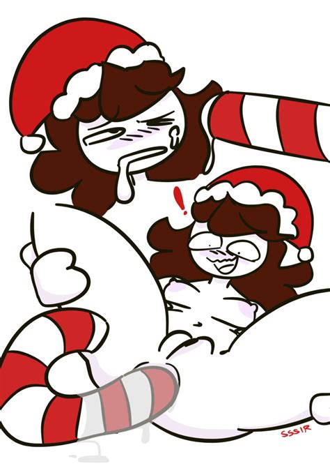 Rule 34 Anal Anal Insertion Anal Sex Blush Brown Hair Candy Cane Christmas Christmas Hat Cum