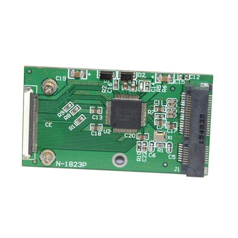 Mini Pci E Msata Ssd To Pin Zif Adapter Card Amazon In Computers