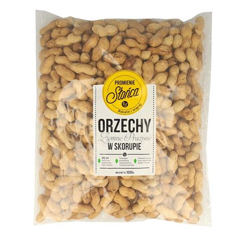 Orzechy ziemne prażone w SKORUPIE 1kg ŚWIEŻE 1000g 11165478448 Allegro pl