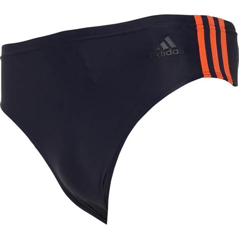 Adidas Heren 3 Stripes Fitness Zwempak Donker Marineblauw