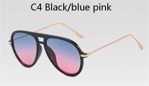 Aviation Oversized Gradient Men S Driving Glasses Brand Classic Retro Pilot Sunglasses Women Ins