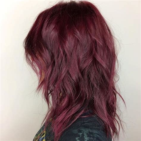 We Are Obsessed With This Cranberry Color Just In Time For The Holidays By Sammacdonaldhair