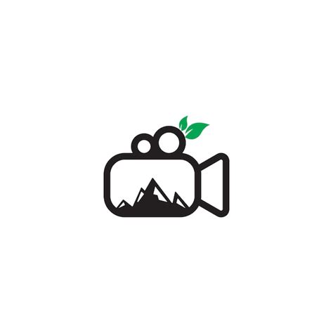 Premium Vector | Photography and videography logo design vector