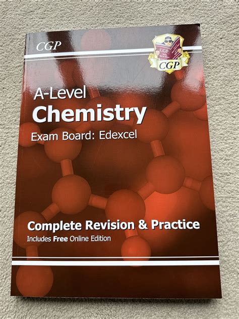 A Level Chemistry Edexcel Year 1 2 Complete Revision Practice With