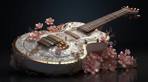 Ai Genereret Guitar Blomster Gratis Billeder P Pixabay Pixabay