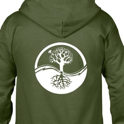 Yin And Yang Tree Of Life Full Zip Hoodie Etsy