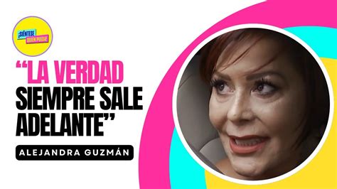 Alejandra Guzmán Responde Preguntas Incómodas Sobre La Paternidad De