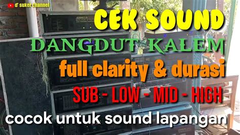 Instrumen Dangdut Bass Glerr Terbaru Full Clarity Cocok Buat Cek