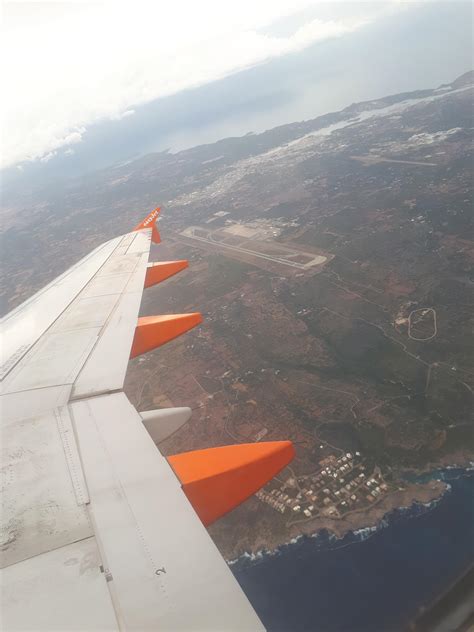Arrival into Menorca Airport (LEMH) on an EasyJet A319. Probably the