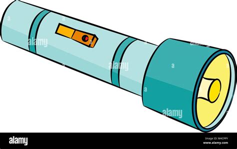 An image of a cartoon flashlight Stock Vector Image & Art - Alamy