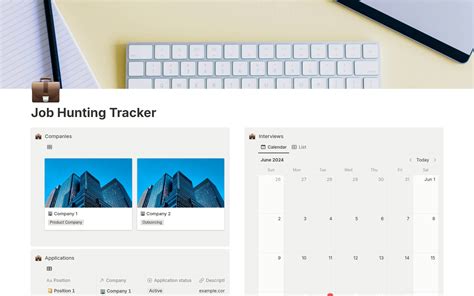 Job Hunting Tracker Template By Sparxno Notion Marketplace