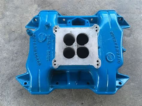 Purchase Mopar Offy Offenhauser Dual Port 360 Plane Aluminum Intake Manifold 413 440 In Canoga