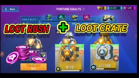 Loot Rush Loot Crate Opening Biggest Loot Ever In Mech Arena