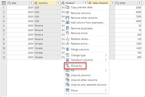 Regroupement Ou Synth Se De Lignes Power Query Microsoft Learn