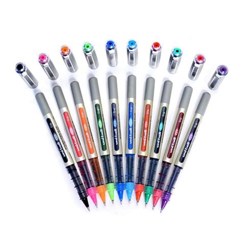 uni ball eye ub  rollerball  mm ball pack