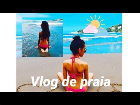 Vlog Na Praia Youtube