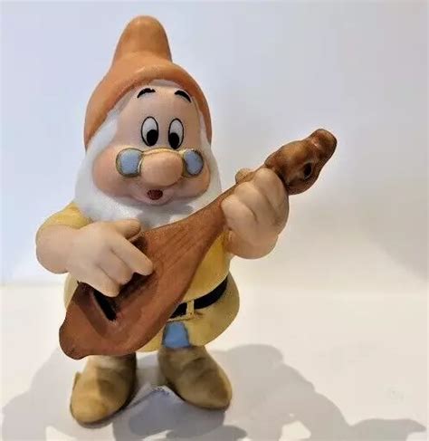 Disney Snow White Seven Dwarfs Doc Porcelain Bisque Figurine Sri Lanka