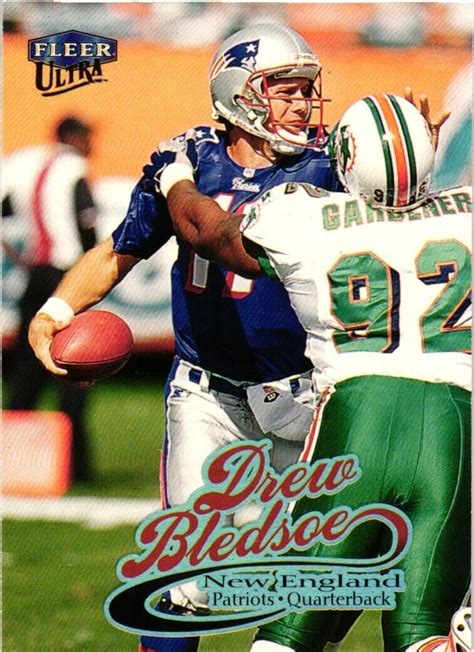 1999 Fleer Ultra Drew Bledsoe New England Patriots 71 NrMt EBay