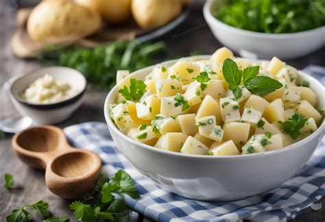 Opskrift P Kold Kartoffelsalat En L Kker Og Nem Sommerside Menuboxen