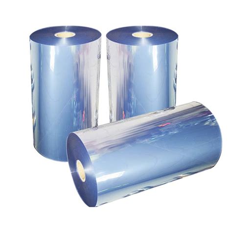 100 Micron Plastic Rigid Transparent Super Clear PVC Film Roll China