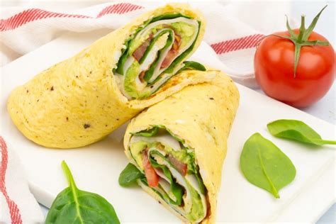 Omelet Wrap Met Kipfilet En Avocado Lunch SmaakMenutie