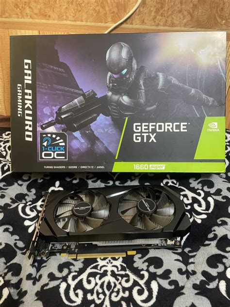 【やや傷や汚れあり】galakuro Geforce Gtx 1660super Gddr6 6gb 玄人志向 Nvidia グラフィック