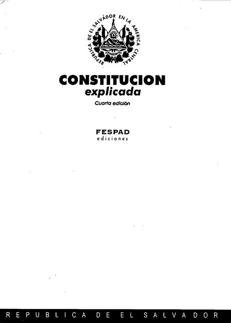 La Constitución Explicada Fespad