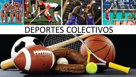 Los Deportes Colectivos Que Son Cuales Son