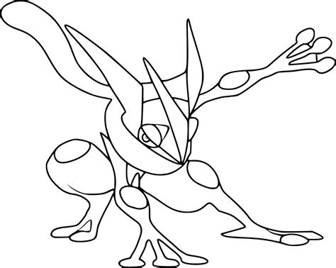 Pokemon Coloring Pages Froakie