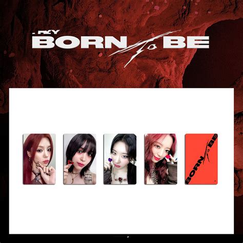 โปสการ์ด Itzy Lomo Card Born To Be Photocards Chaeryeong Yuna Lia