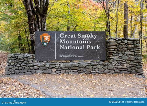 Cherokee North Carolina Usa October 12 2022 Great Smoky Mountains