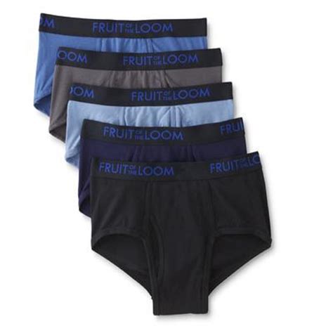 Fruit of the Loom Men's 5-Pairs Breathable Mid-Rise Briefs | Shop Your ...