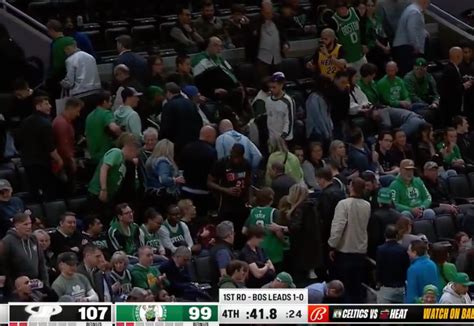 Celtics Fans Getting Crushed For Pathetic Behavior During Nba Playoff