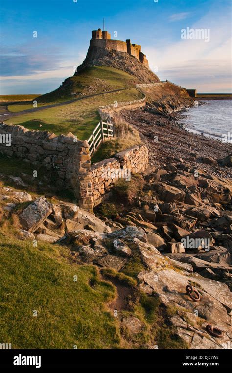 Holy Island And The Castle That Defended The Harbour Lindisfarne