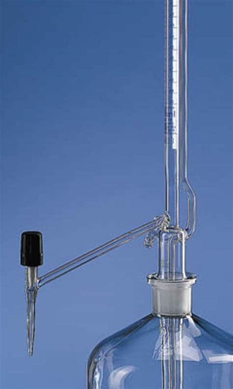 Brand Blaubrand Automatic Burette With Bottle And Needle Valve