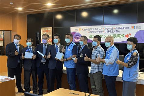 Kinmen County Government Receives Uvc Led Sterilizers To Strengthen