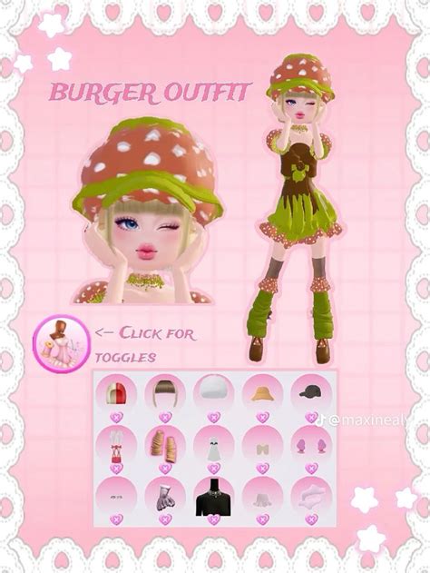 Burger Outfit In Dti In 2024 Dress To Impress Impress Baddie Outfits Ideas