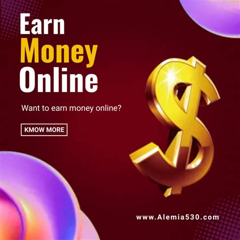 Copy Of Earn Money Online Template Postermywall