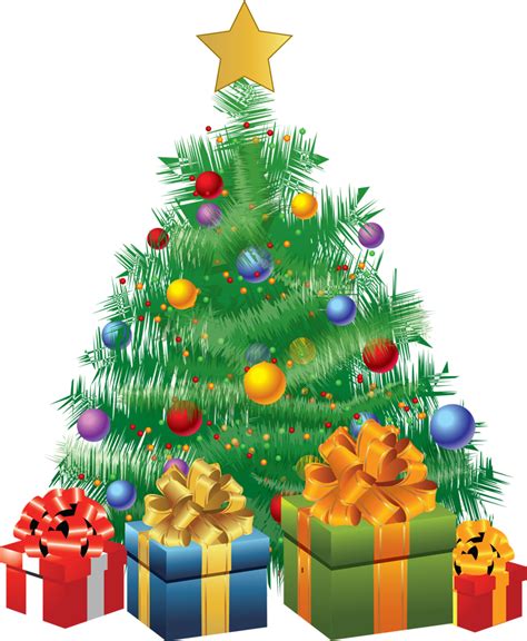 Animated Christmas Tree With Ts Clip Art Library