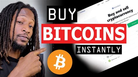 How To Buy Bitcoins Instantly Step By Step YouTube