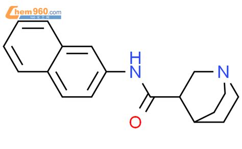 548436 97 1 1 Azabicyclo 2 2 2 Octane 3 Carboxamide N 2 Naphthalenyl