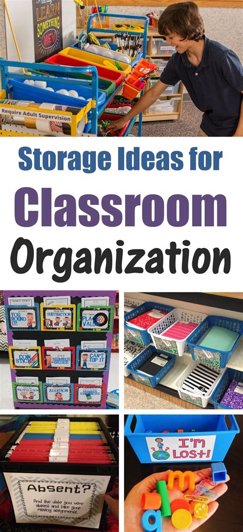 Creative Storage Ideas for Classroom Organization - S&S Blog ...