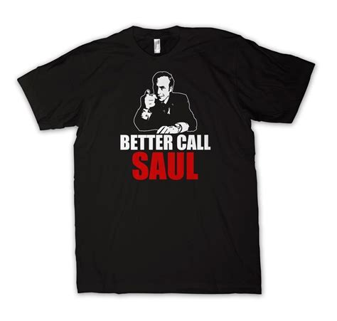 Better Call Saul T Shirt Breaking Bad Heisenberg Los Pollos Hermanos