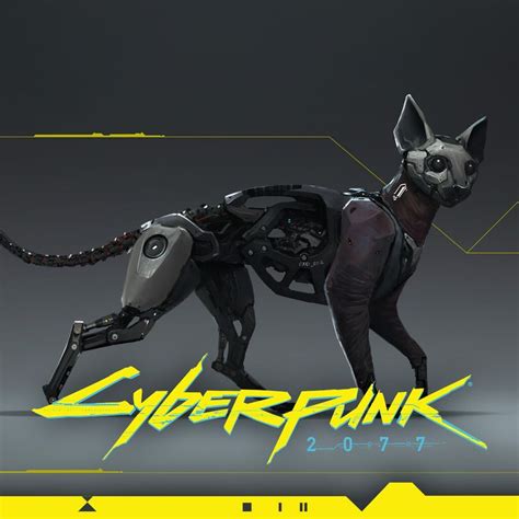 Cyberpunk Cybercat Marek Madej On Artstation At Https