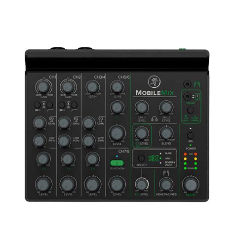 Mackie MobileMix 8-channel Mixer - City Music - Singapore #1 Trusted Music Store Since 1968