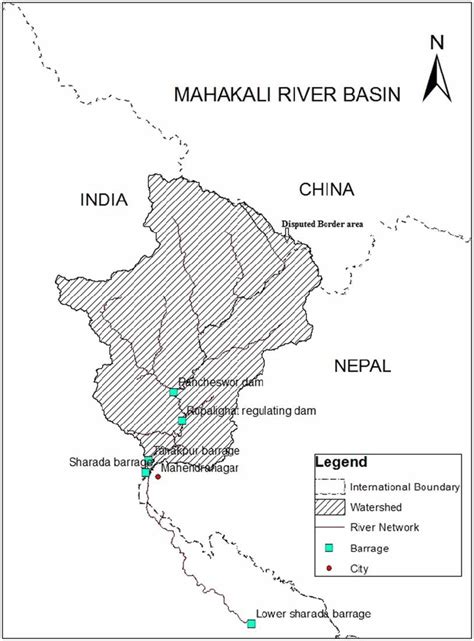 Mahakali River Basin Upstream Of Sarada Barrage Source Bagale 2019