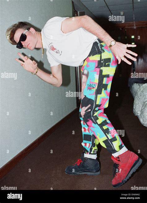 American Rapper Vanilla Ice At The Capital Radio Studio In London 10th