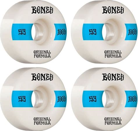 Bones 100 S V4 Skateboard Wielen 53mm Bol