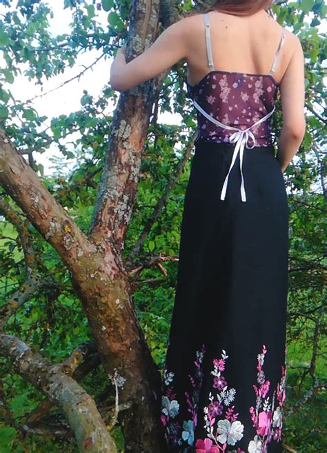 Sheer Dark Purple Floral Lingerie Top Sexy And Cute Etsy